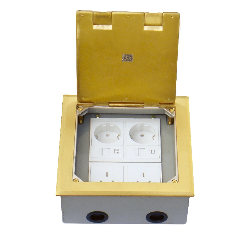 Universal Socket Open Cover Floor Socket 10 ຄວາມອາດສາມາດຂອງໂມດູນ